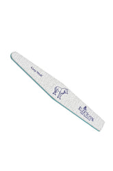 150/150 Grit EzFlow Grey Wolf Pro File in 120-degree angle position isolated in white color setting